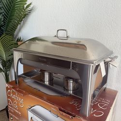 Tramontina 9 Qt Stainless Steel Chafing Dish – Like New $