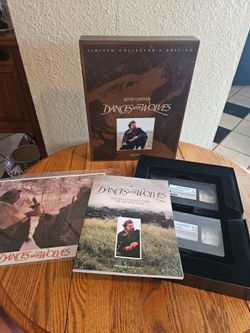 Dances with Wolves Limited Collector's Edition Dances with Wolves VHS Box Set (New)