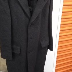 Men's Woolen Overcoat 