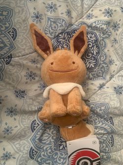 pokemon center ditto eevee pokopia plush