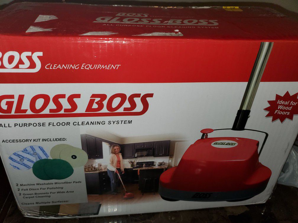 Gloss Boss Floor Scrubber
