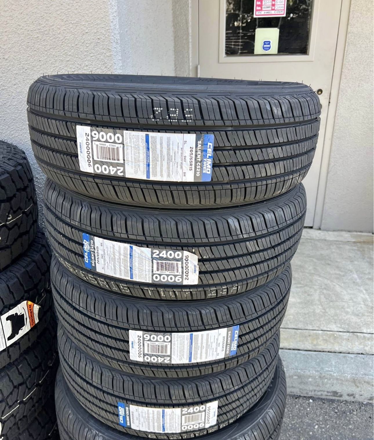 New Set Of Tires 205/65R15 Celimo Salient In Stock