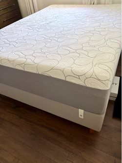 Queen Mattress and Frame