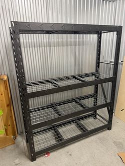 Gladiator 4-Tier Heavy Duty Metal Garage Storage Shelving