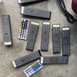 Lot Of Xfinity ( Comcast ) Remotes And Two Other Remotes 
