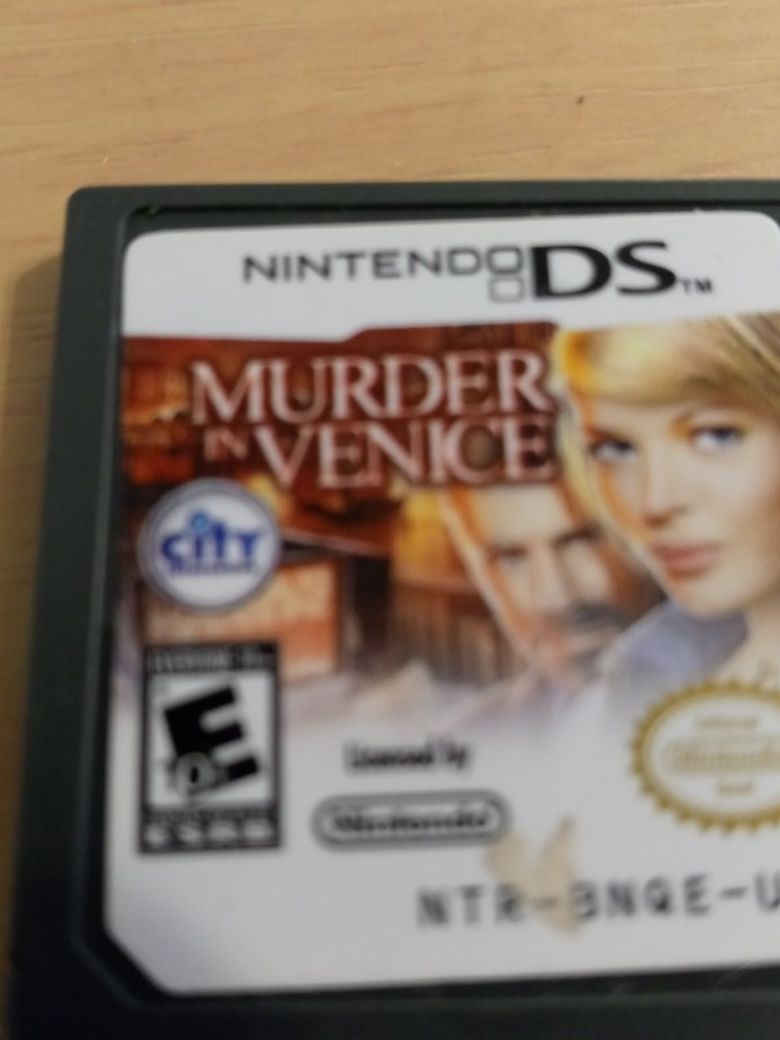 Nintendo ds Murder In Venice