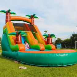 Inflatable Water Slide w/ Air Blower $275 a day!