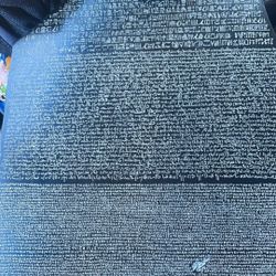 The Rosetta Stone Statue