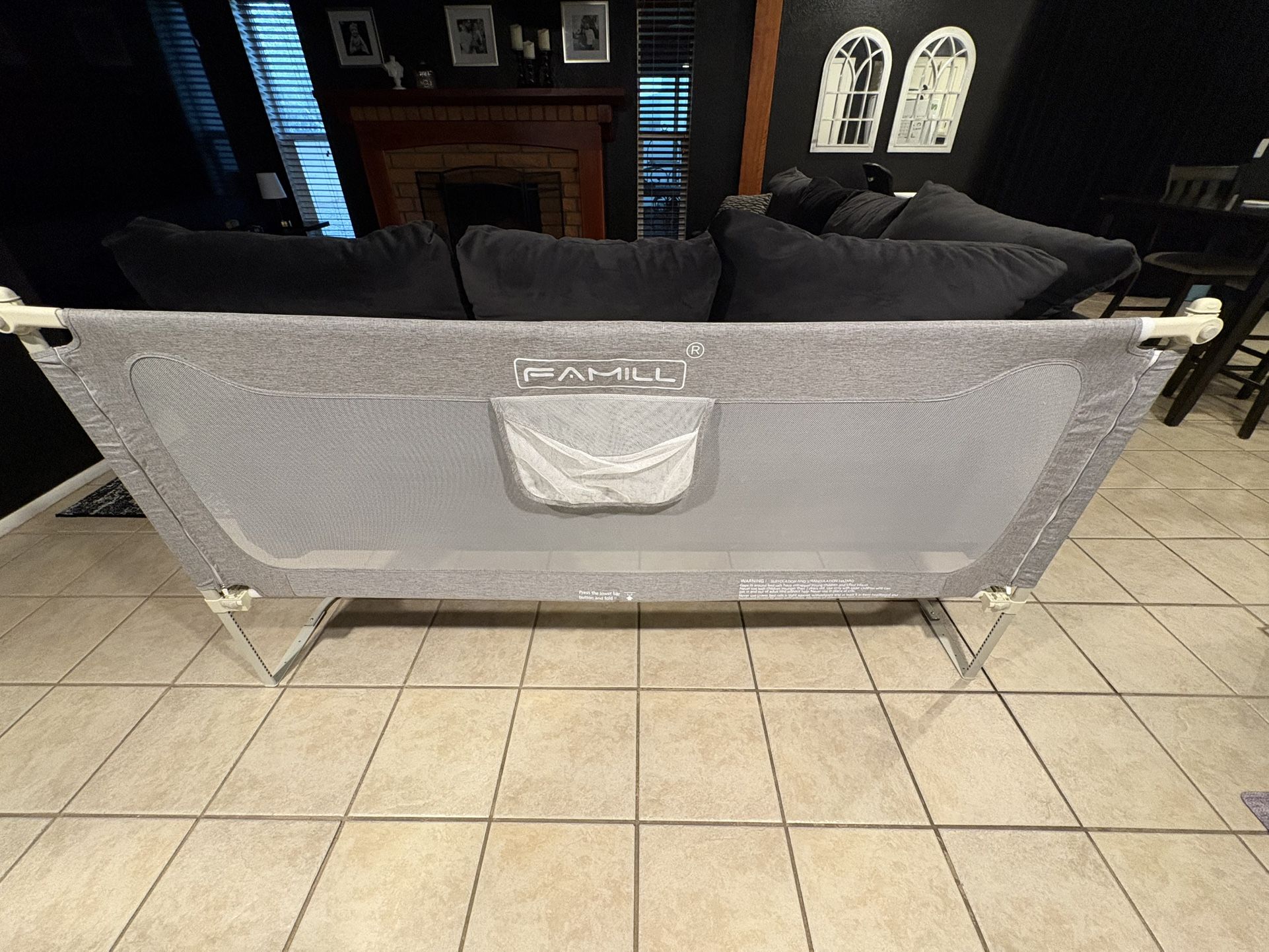 Baby/Toddler Bed Rails (2 Rails)