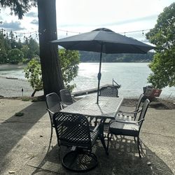 Metal Patio Dining Set