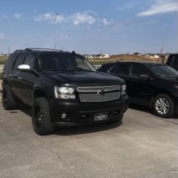 2011 Black Tahoe Ltz Running Boards  & Air Box