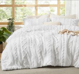 Bedsure Boho Comforter Set Queen