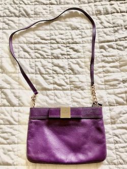 Kate Spade Thin Crossbody Bag - Purple