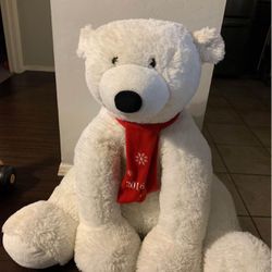 Giant stuffed Polar Bear