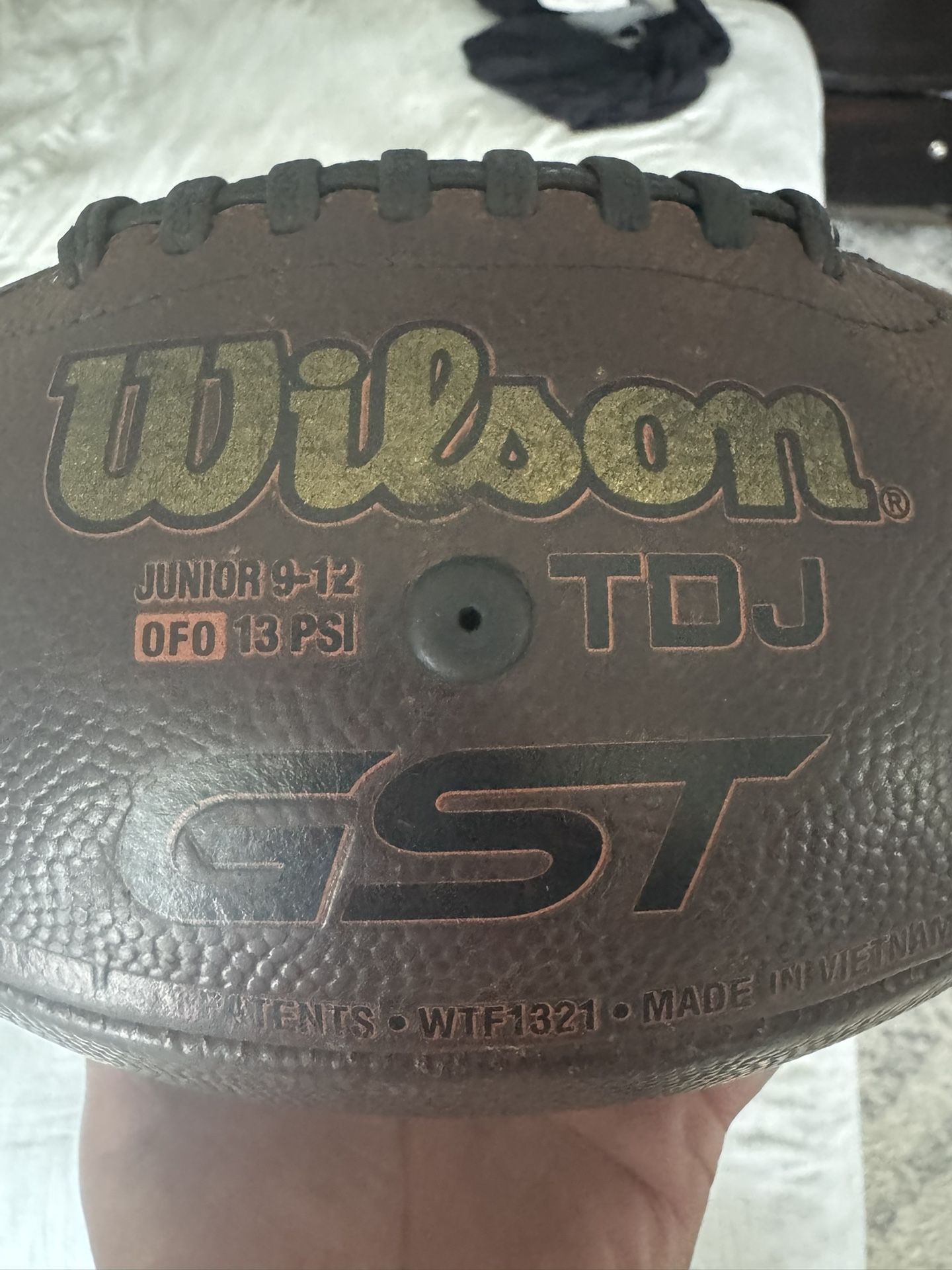 GST WILSON FOOTBALL