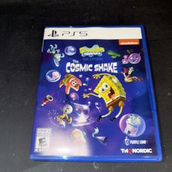 Spongebob Cosmic Shake PS5 Game