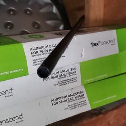 Trex Transcend Aluminum Black Balusters
