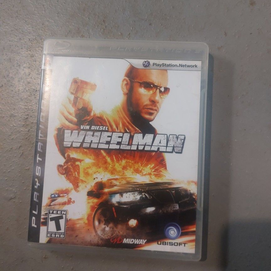 Ps3 Game Wheelman With Box And Manual 11 Dollars Firm