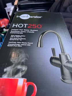 New  In sinkerator hot 250 instant hot and cold