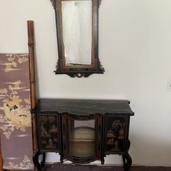 Chinese Black Cabinet 