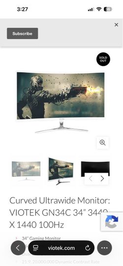 MONITOR 3440x1440 100 HERTZ