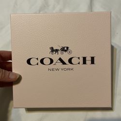 Empty Coach Perfume Box Pink