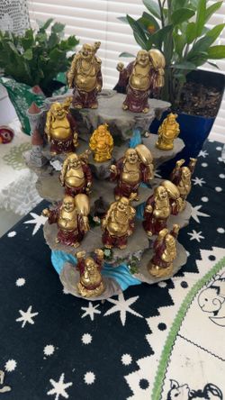 Buddha collection and stand
