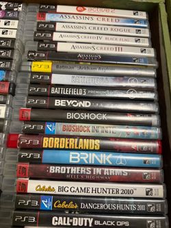 PlayStation 3 games $10 each