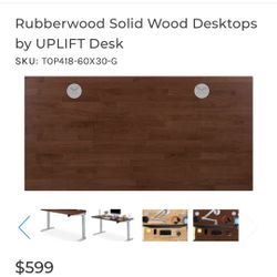 Solid Wood Top