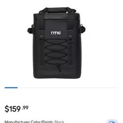 RTIC Backpack Cooler - Black / Yeti Styled