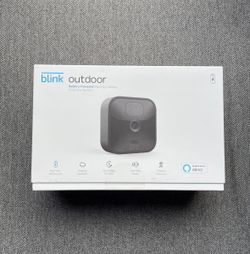 Brand New Blink Outdoor Battery-Powered Security Camera, 1 Camera System, Gen 3
