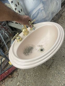 Kohler Pink Ceramic Sink
