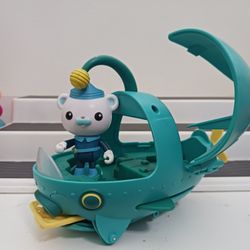 Fisher-price Octonauts Gup-A & Barnacles Vehicle & Figure