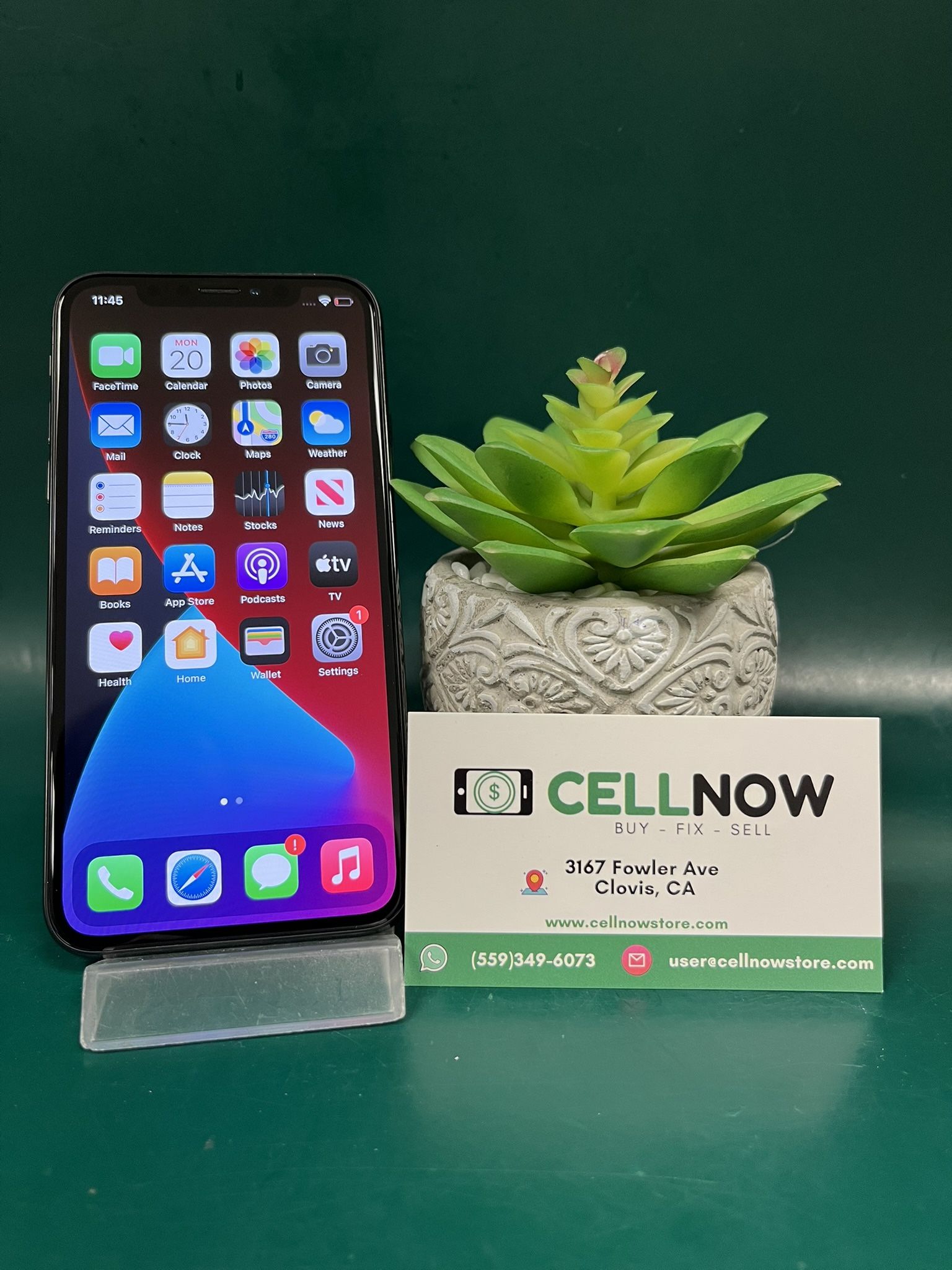 iPhone X Unlocked 64GB - Black