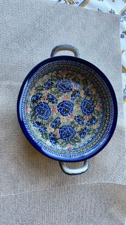 Polish Pottery casserole