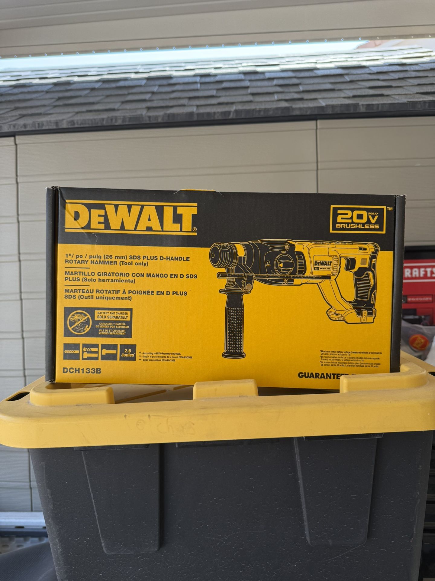 Dewalt 20V SDS Hammer Drill