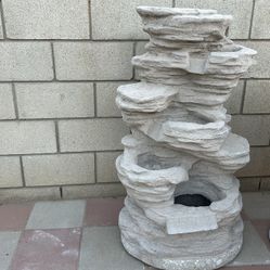 New Water Fountain Made Out Of Cement Perfect Gift 🎁 