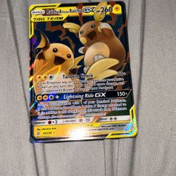 Raichu & Alolan Raichu Gx
