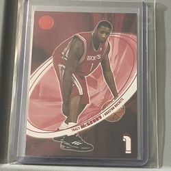 Tracy Mcgrady Basketball Serial Number Card