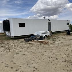 Horticultural grow trailer.