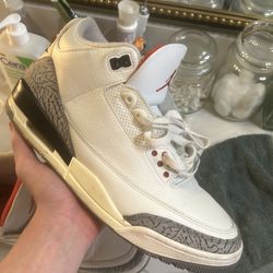 Jordan 3 “white cement reimagined”
