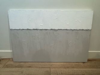 Large Abstract Minimalist 3D Textured Canvas Wall Art- 45x30 (Never Hung)!!