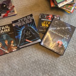 Set Of 5 Star Wars Books.