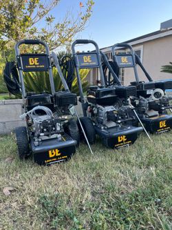BE Power Equipment Cold Water Gas
Pressure Washer with PowerEase..3400 psi