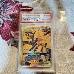 PSA 9 Pikachu & Zekrom GX Promo