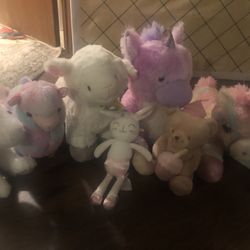 Three New Unicorns 2 Lambs Birthday Best New  