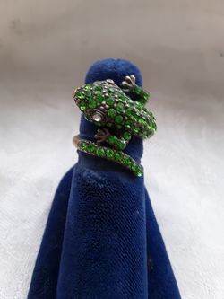 Art decor vintage lizard ring