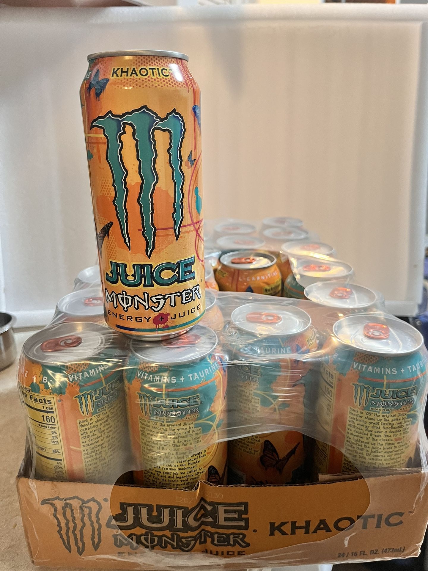 Monster Energy Drinks- Khaotic Flavor