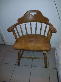Wooden chair