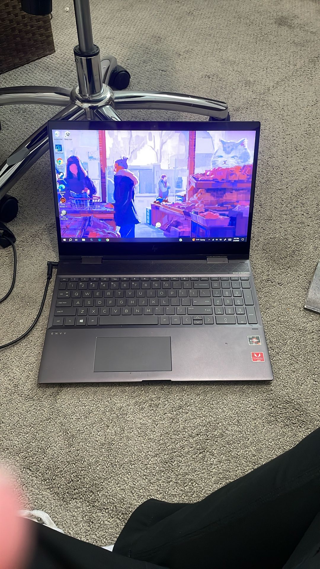 HP Envy x360 15” 2-in-1 convertible laptop